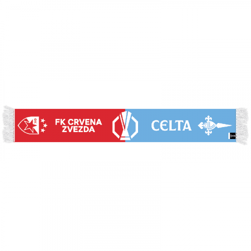 Bufanda Crvena Zvezda - Celta UEFA 25/26