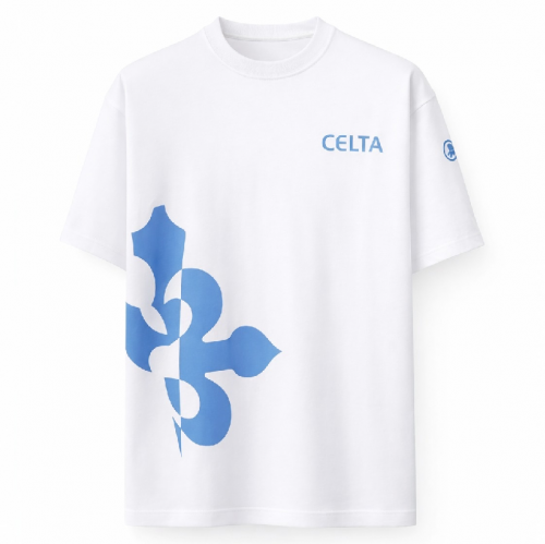Camiseta Blanca Celta By El Pulpo